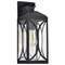 Nuvo Oaklyn - 1 Light Medium Wall Lantern - Matte Black with Clear Glass 60/8122 - alternate 8